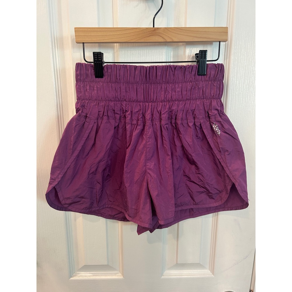 ❤️‎ Free People Movement The Way Home Shorts Purple High Waist Athletic Running